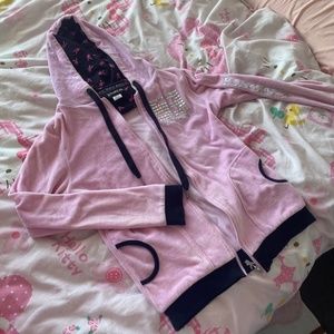 Playboy “Physical” Velour Tracksuit Jacket 2000s